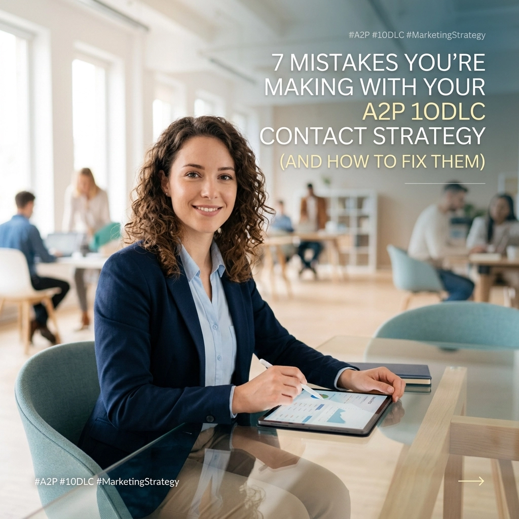 A2P 10DLC messaging strategy mistakes and business SMS communication